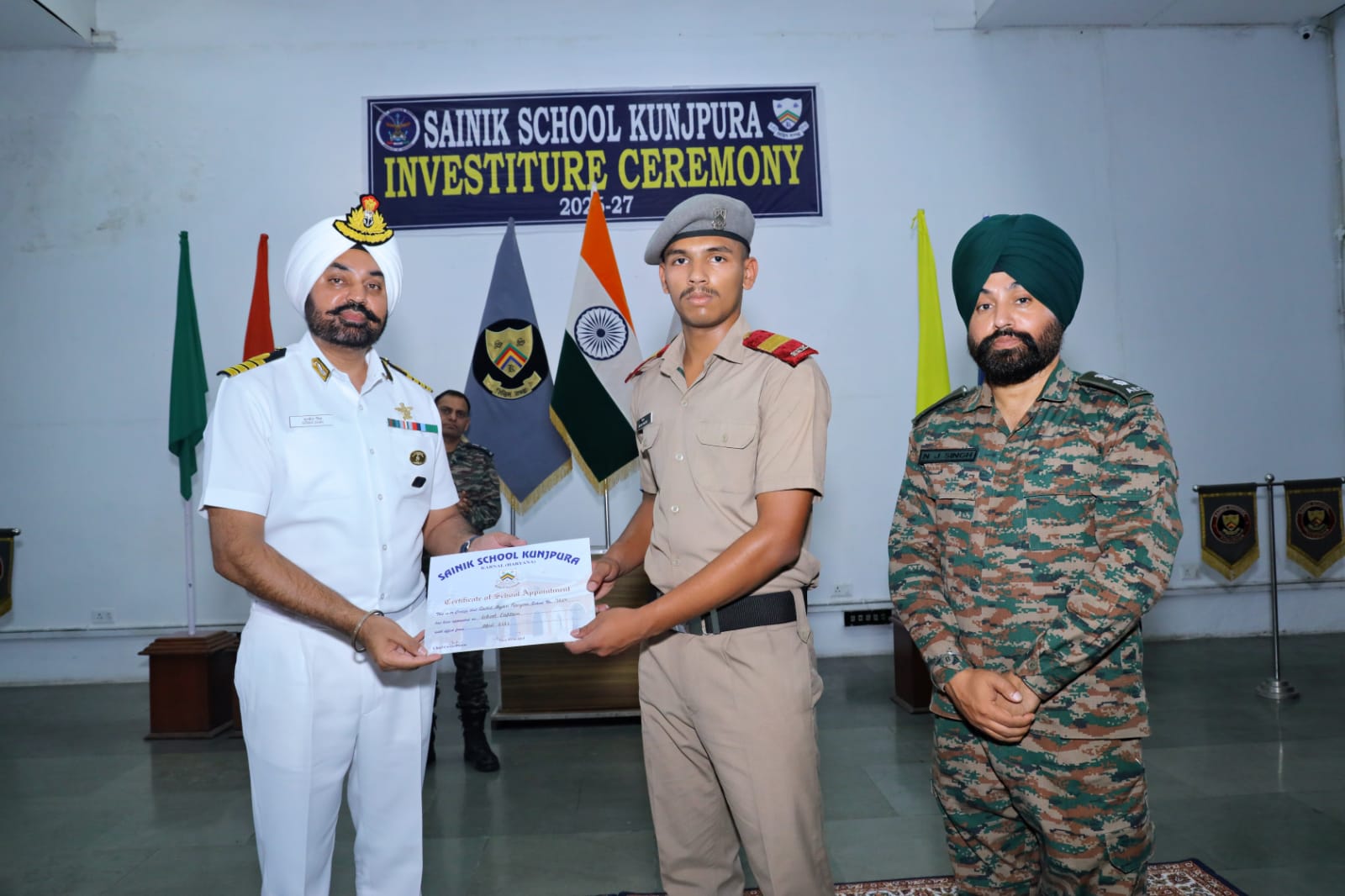 Investiture Ceremony & Academic Badge Presentation 2026–27