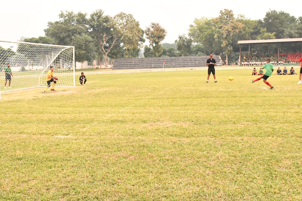 Inter-House Football Championship Holding Houses