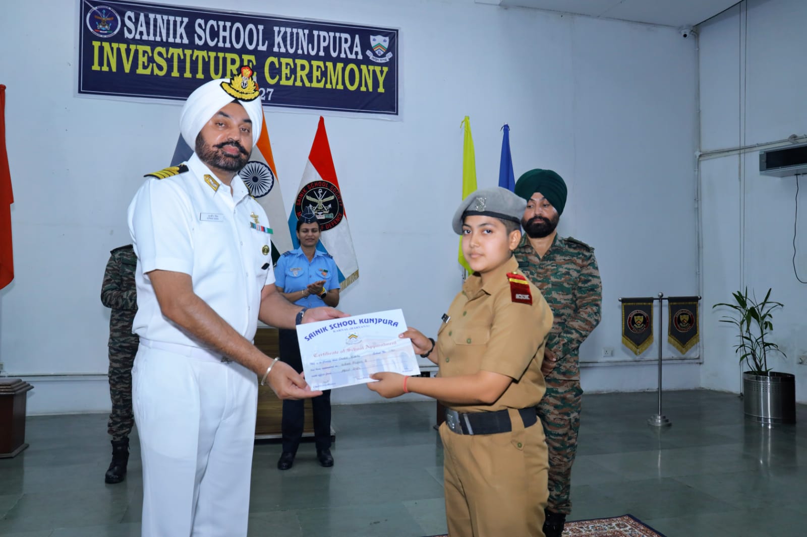 Investiture Ceremony & Academic Badge Presentation 2026–27