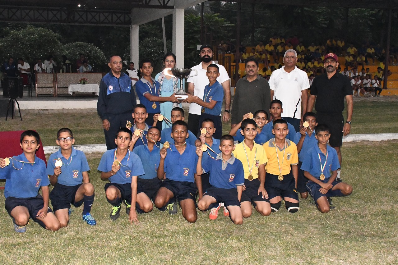 Inter-House Football Championship Holding Houses