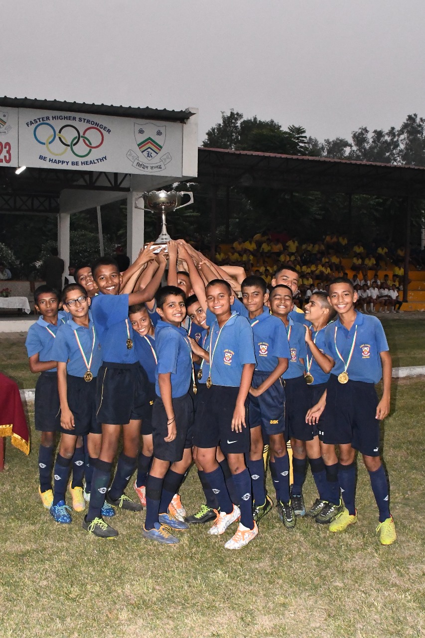 Inter-House Football Championship Holding Houses