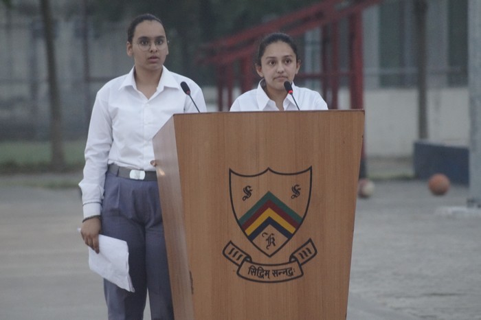 IH Basketball Jr May 2022  Motivational Lecture by Major General Ravindra Nath 