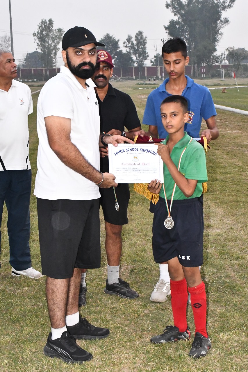 Inter-House Football Championship Holding Houses